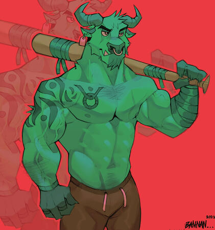 Hombre minotauro